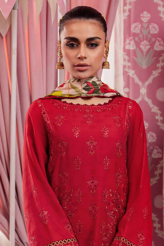Picture of <!--ro-->Nureh - NS 113 Maya Embroidered Dobby Lawn Collection Vol 1 - Available at Raja Sahib