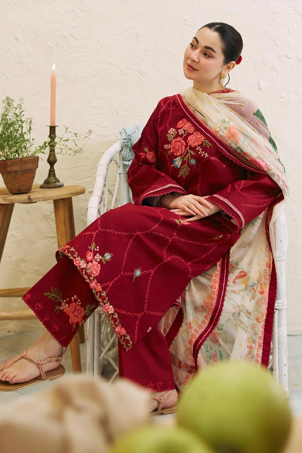 Picture of Zara Shahjahan - 10B RUHI Coco Embroidered Lawn Collection - Available at Raja Sahib