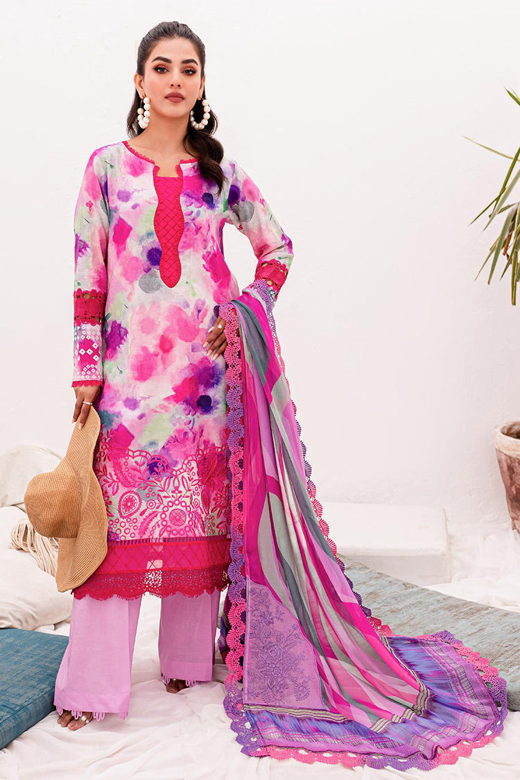 Picture of <!--ri-->Nureh - NSG 150 Gardenia Embroidered Chikankari Lawn Collection Vol 1 - Available at Raja Sahib
