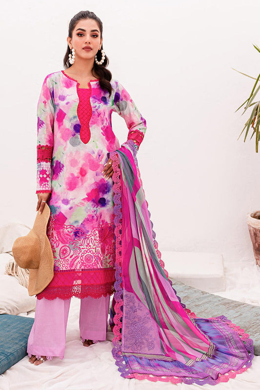 Picture of <!--ri-->Nureh - NSG 150 Gardenia Embroidered Chikankari Lawn Collection Vol 1 - Available at Raja Sahib