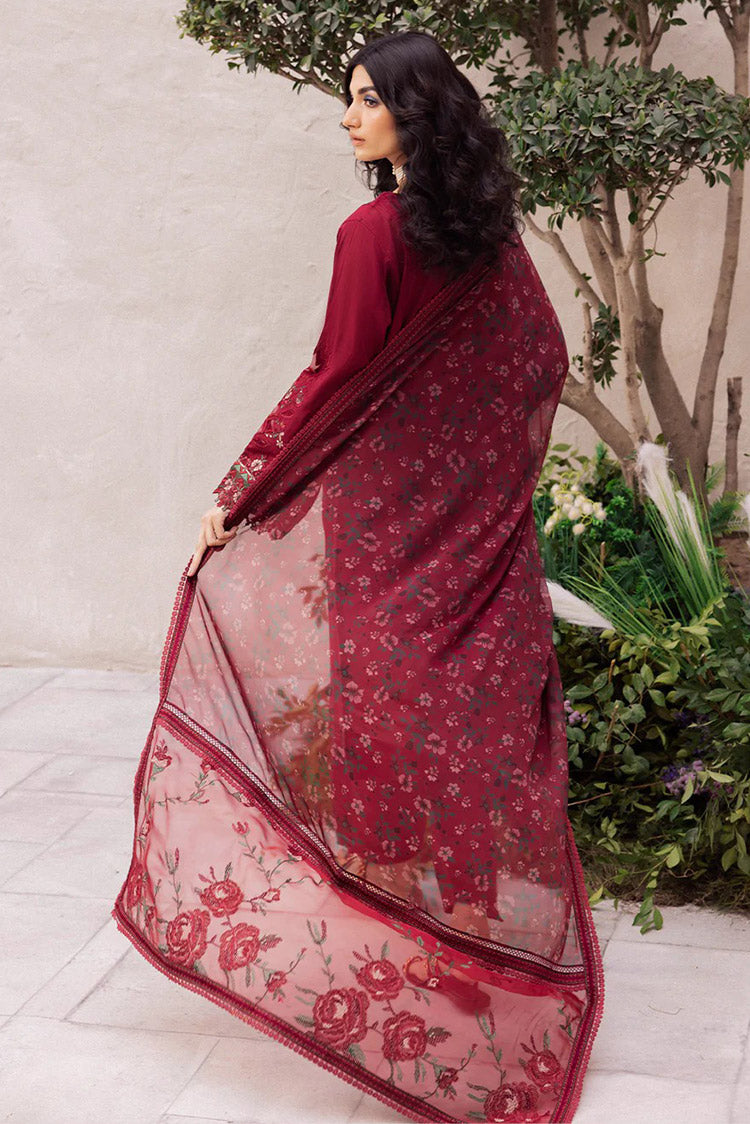 Picture of Iznik - DL 01 Gossamer Dahlia Embroidered Lawn Collection - Available at Raja Sahib