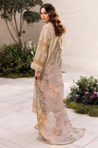 Iznik - DL 03 Cascade Dahlia Embroidered Lawn Collection