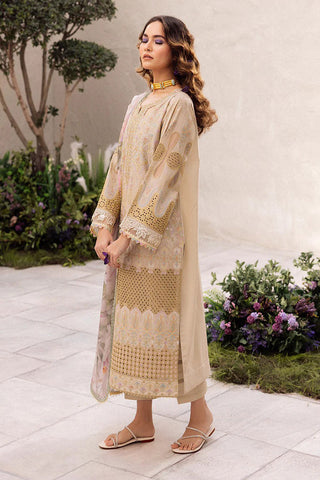 Iznik - DL 03 Cascade Dahlia Embroidered Lawn Collection