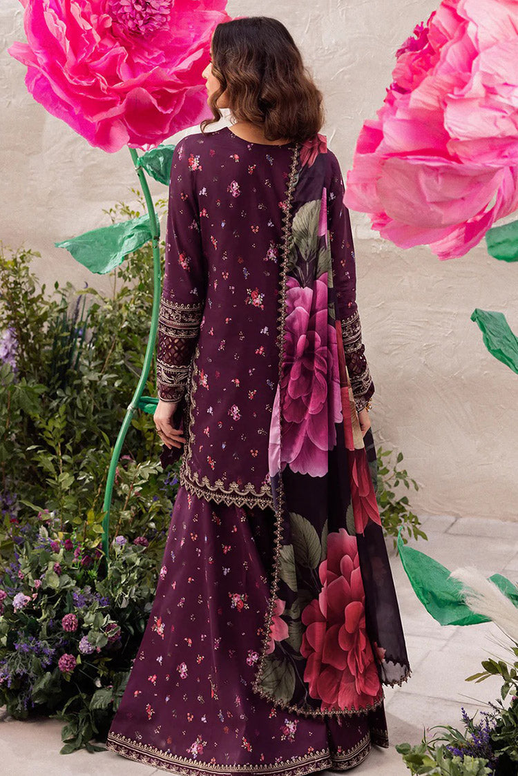 Picture of Iznik - DL 06 Tranquil Dahlia Embroidered Lawn Collection - Available at Raja Sahib