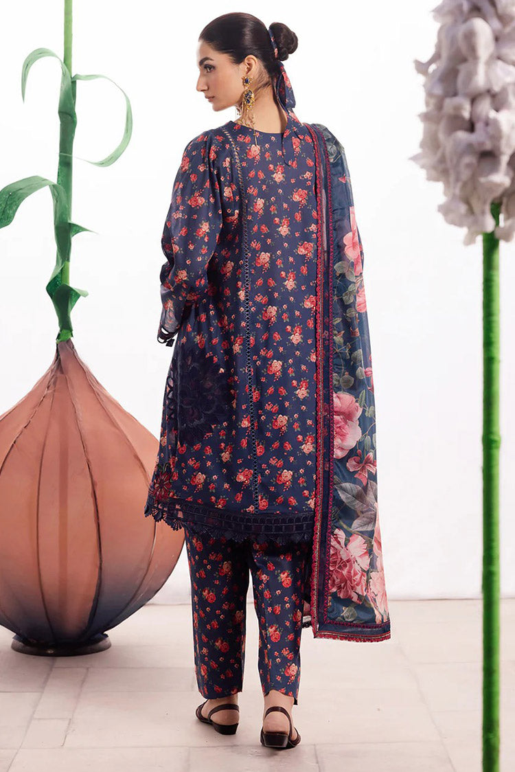 Picture of Iznik - DL 07 Meadow Dahlia Embroidered Lawn Collection - Available at Raja Sahib