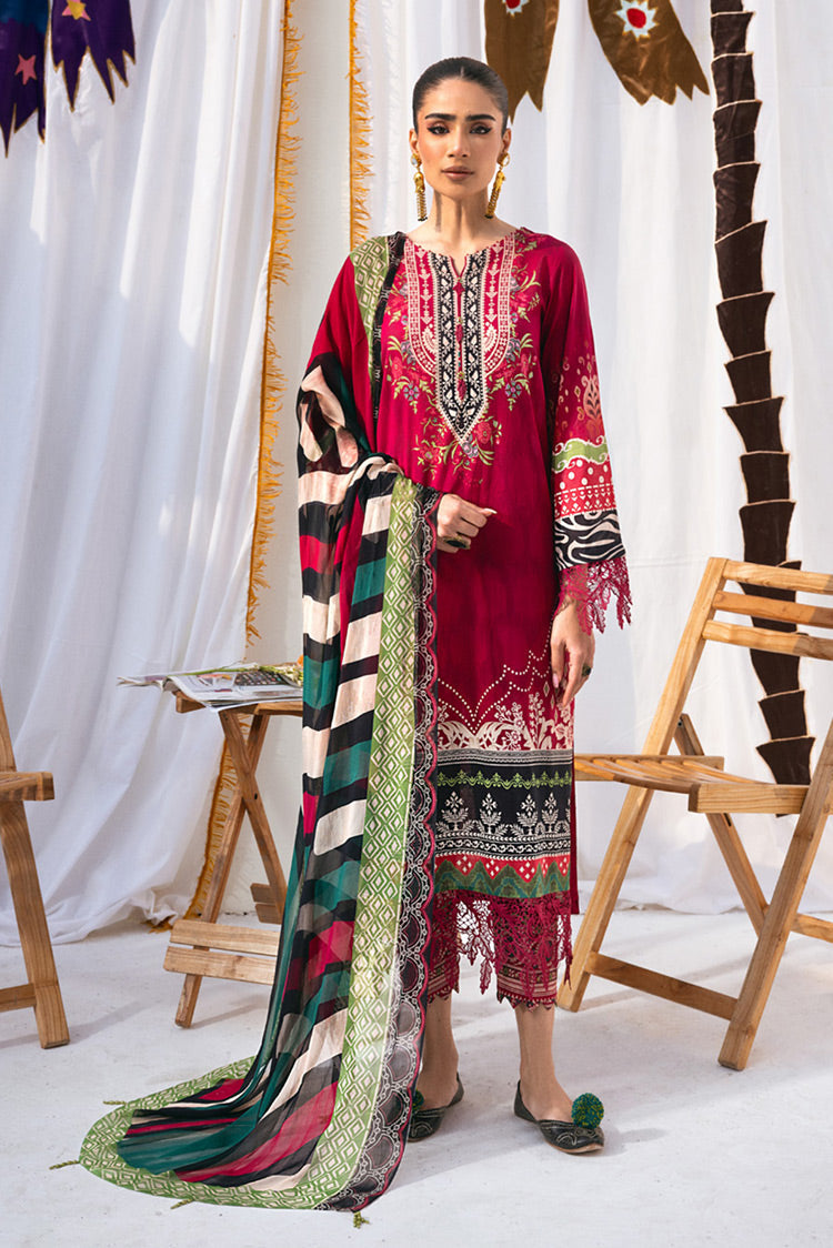 Picture of <!--qt-->Nureh - NGL 08 (3 PC) N Girls Premium Printed Lawn Collection - Available at Raja Sahib