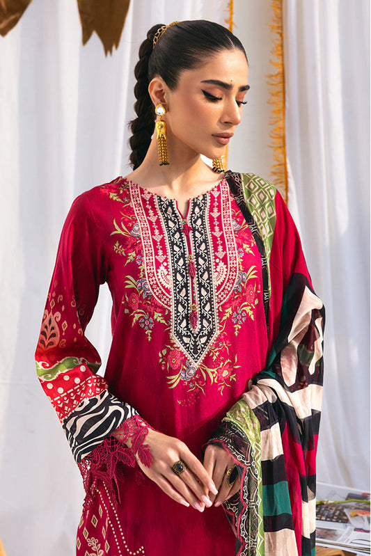 Picture of <!--qt-->Nureh - NGL 08 (3 PC) N Girls Premium Printed Lawn Collection - Available at Raja Sahib