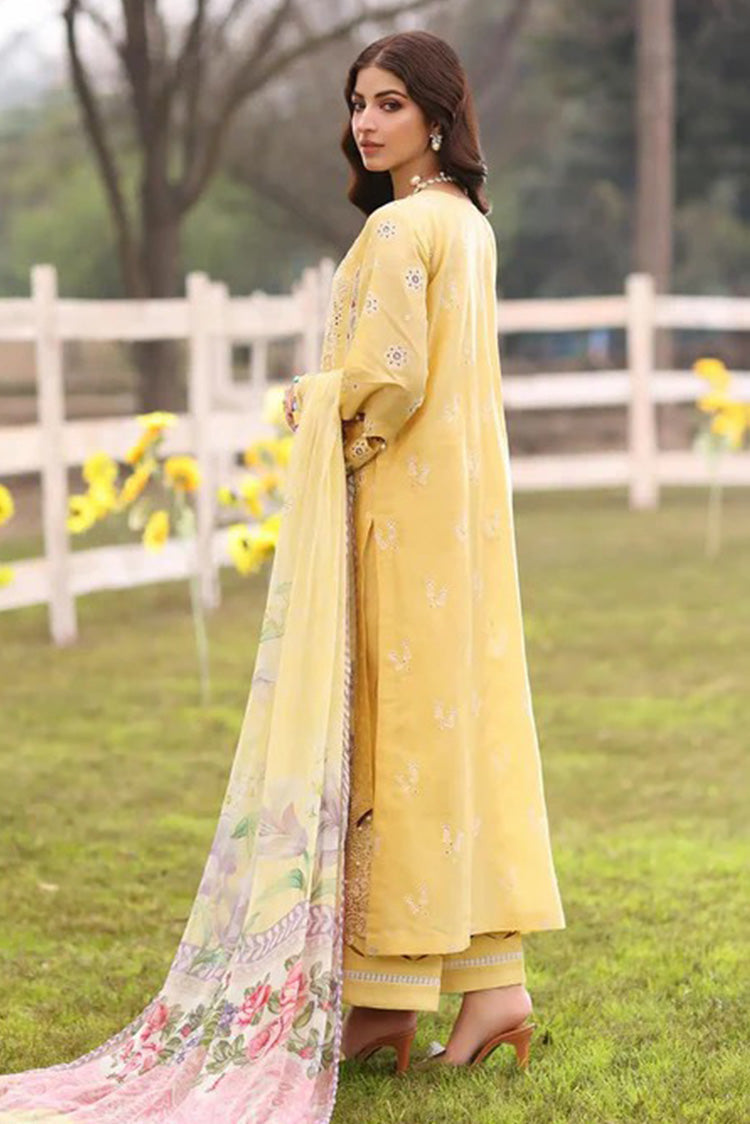 Picture of Kahf - KFL 05 Sahar Festive Lawn Collection - Available at Raja Sahib