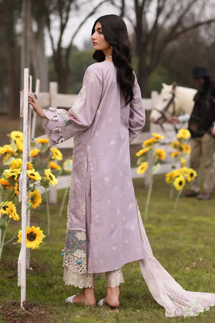 Picture of Kahf - KFL 08B Elaya Festive Lawn Collection - Available at Raja Sahib