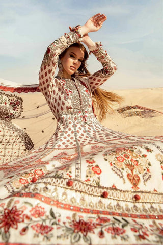 Picture of Maria B - Design 13A Voyage A Luxe Tunisia Luxury Lawn Collection - Available at Raja Sahib