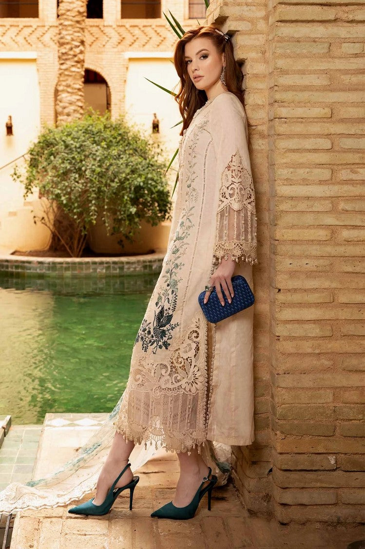 Picture of Maria B - Design 14B Voyage A Luxe Tunisia Luxury Lawn Collection - Available at Raja Sahib