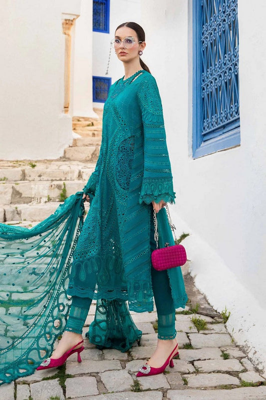 Picture of <!--qp-->Maria B - Design 2A Voyage A Luxe Tunisia Luxury Lawn Collection - Available at Raja Sahib