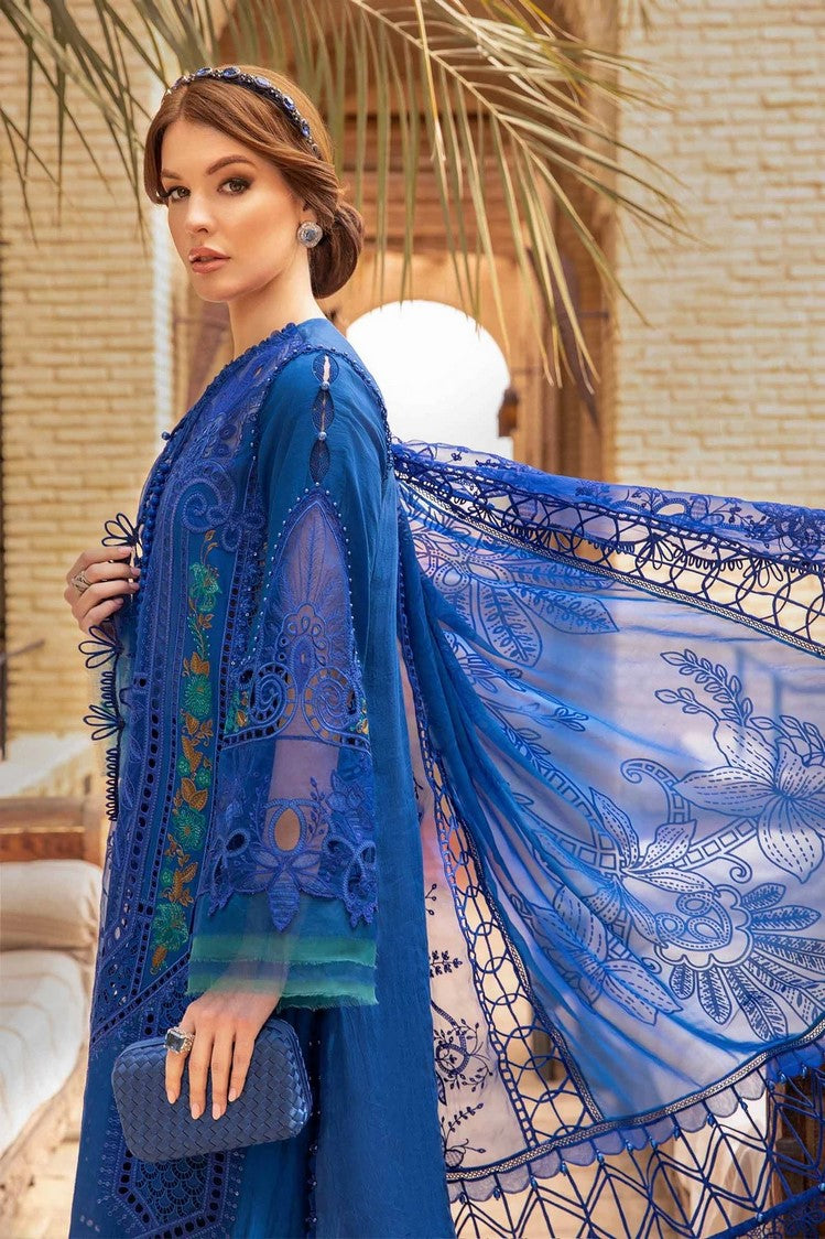 Picture of Maria B - Design 4B Voyage A Luxe Tunisia Luxury Lawn Collection - Available at Raja Sahib