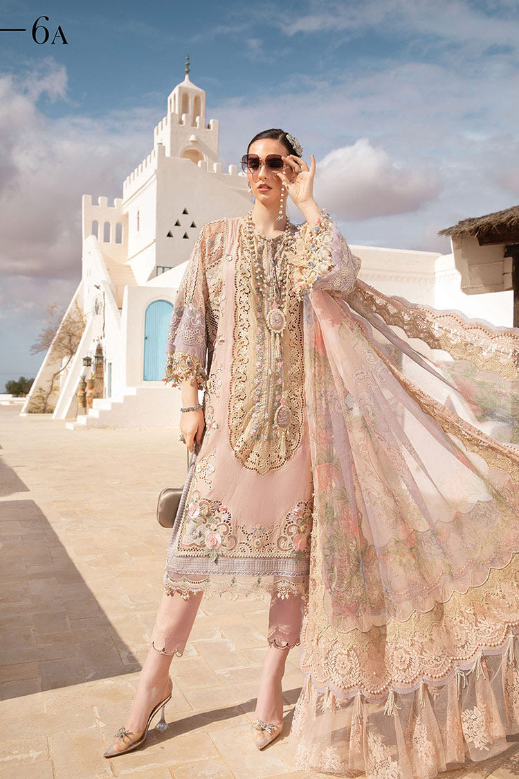 Picture of <!--qn-->Maria B - Design 6A Voyage A Luxe Tunisia Luxury Lawn Collection - Available at Raja Sahib