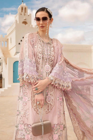 Picture of Maria B - Design 6A Voyage A Luxe Tunisia Luxury Lawn Collection - Available at Raja Sahib