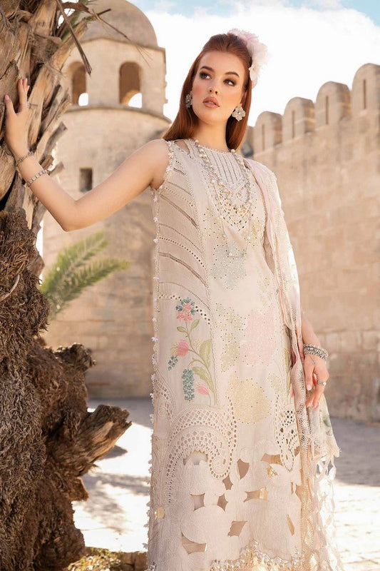 Picture of Maria B - Design 7A Voyage A Luxe Tunisia Luxury Lawn Collection - Available at Raja Sahib