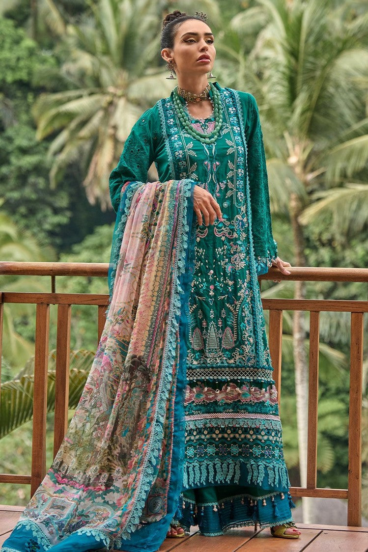 Picture of Ansab Jahangir - AJ LL 24 11 Frangipani Zoha Luxury Lawn Collection - Available at Raja Sahib