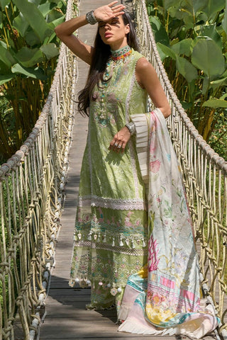 Ansab Jahangir - AJ LL 24 02 Lotus Pod Zoha Luxury Lawn Collection