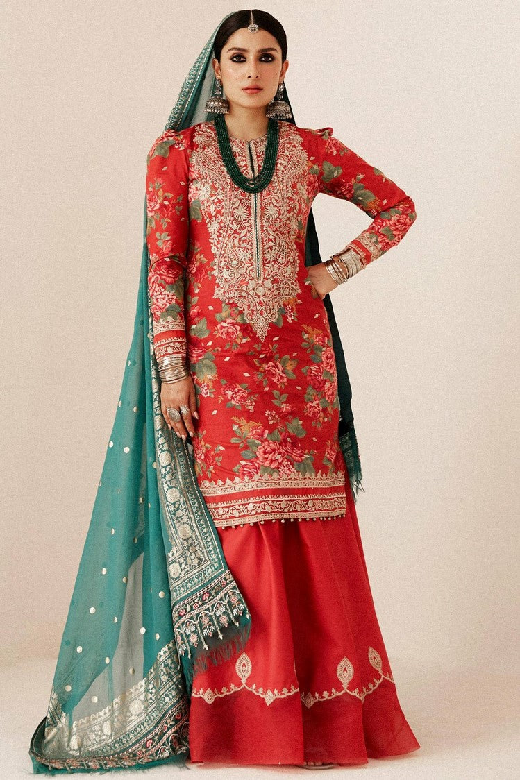 Picture of <!--bhv-->Zara Shahjahan - Phool Kari 13B Spring Summer Lawn Collection - Available at Raja Sahib