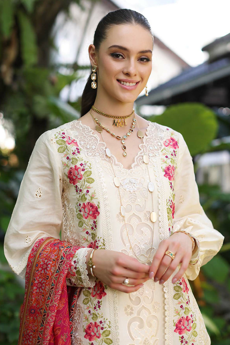 Picture of Noor by Saadia Asad - Design 12B Luxury ChickenKari Lawn Collection - Available at Raja Sahib