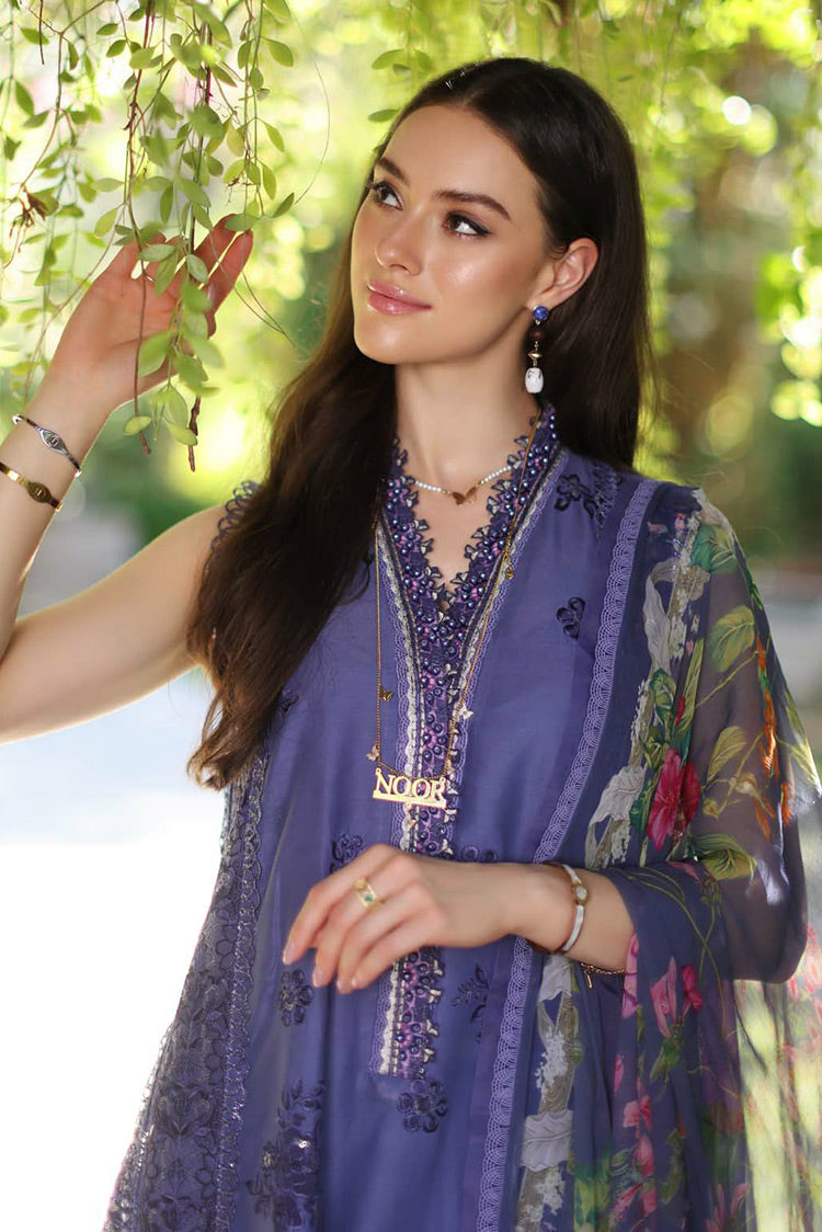 Picture of Noor by Saadia Asad - Design 8A Luxury ChickenKari Lawn Collection - Available at Raja Sahib