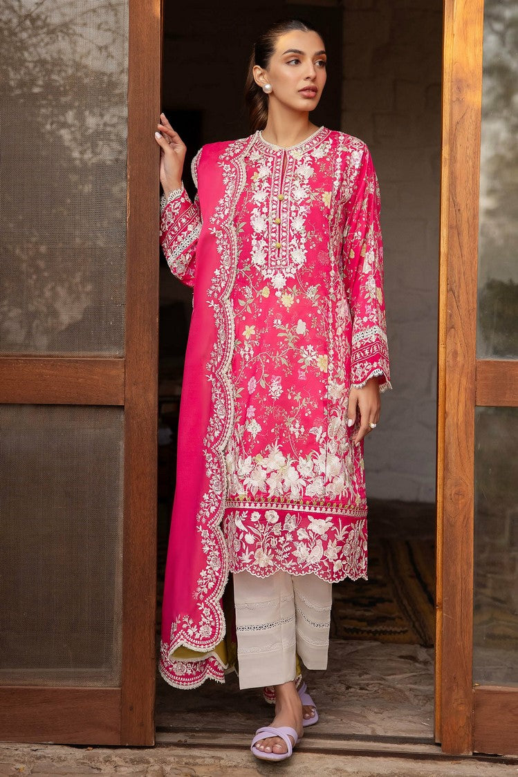 Picture of Zaha - ZL 24 12A LEYLA Spring Summer Lawn Collection - Available at Raja Sahib