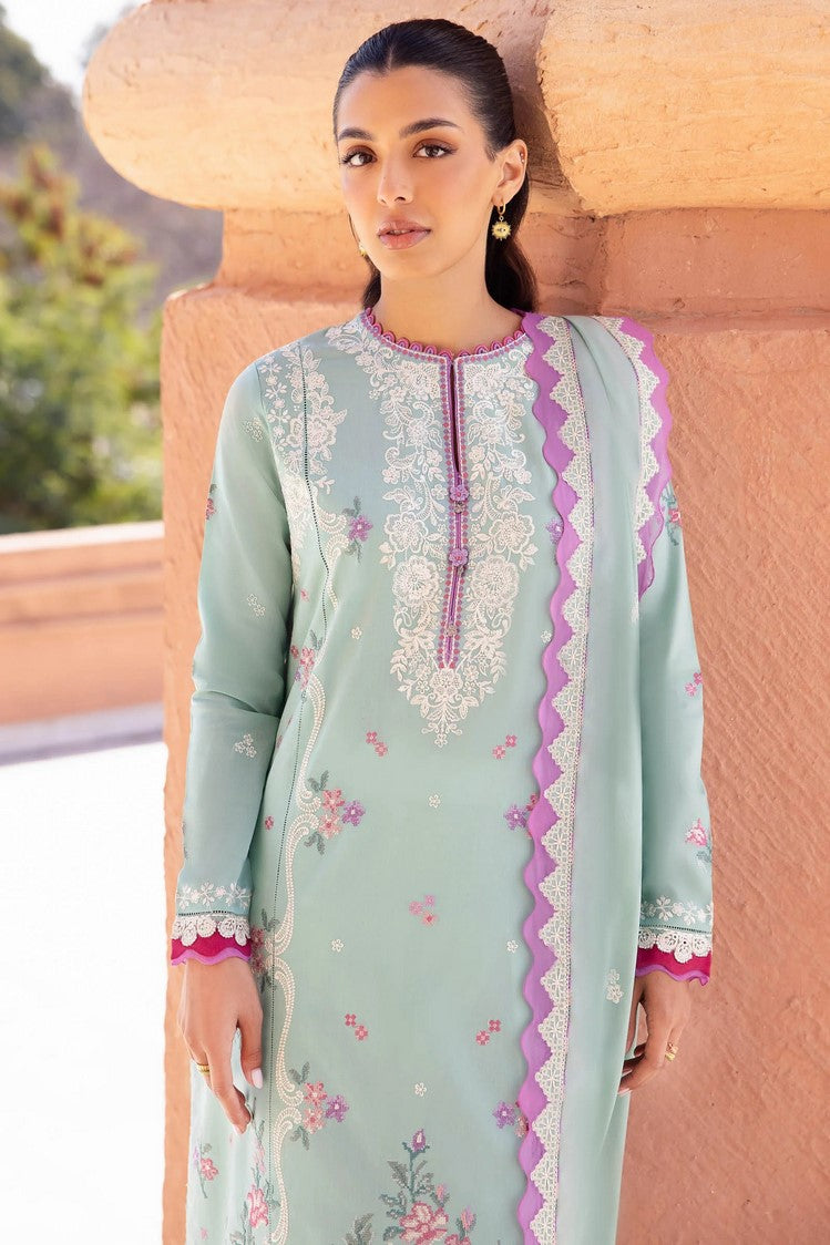 Picture of Zaha - ZL 24 2A LARMINA Spring Summer Lawn Collection - Available at Raja Sahib