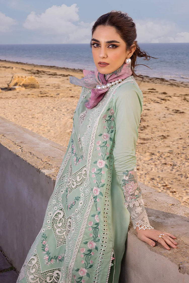 Picture of Saira Rizwan - KESHI SRLL24 02 Luxury Lawn Collection - Available at Raja Sahib