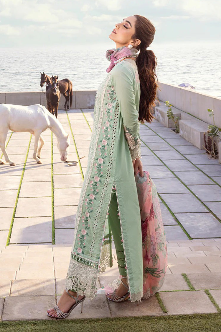 Picture of Saira Rizwan - KESHI SRLL24 02 Luxury Lawn Collection - Available at Raja Sahib