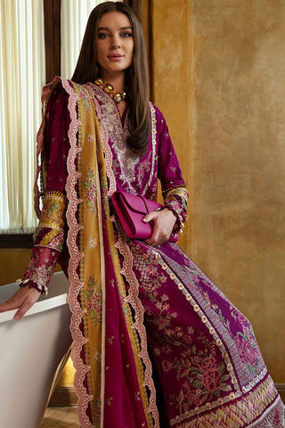 Picture of Republic Womenswear - Camille (D6-A) Ilana Eid Luxury Lawn Collection - Available at Raja Sahib