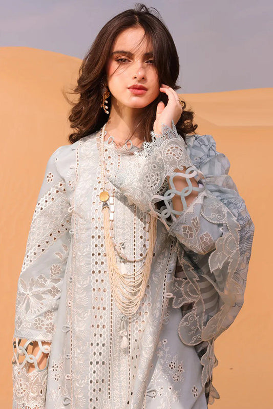 Picture of Qalamkar - KM 06 Apolline Chikankari Eid Edit - Available at Raja Sahib