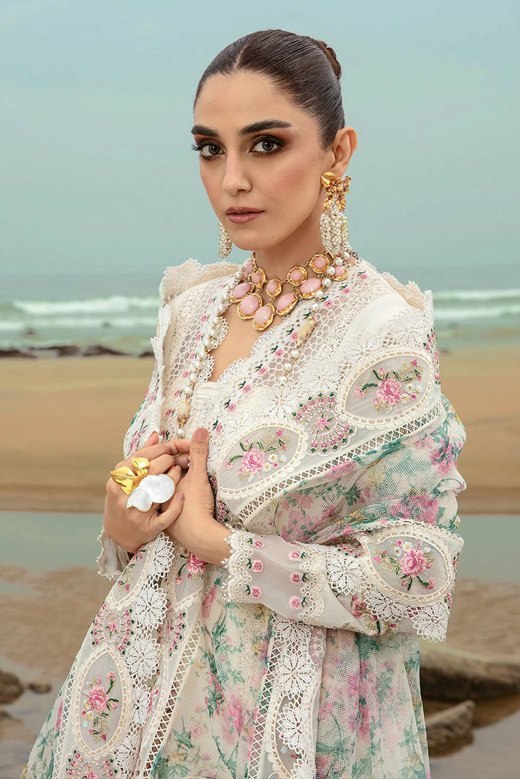 Picture of Saira Shakira by Crimson - Doves Song Cloud Saira Shakira Luxury Lawn Collection - Available at Raja Sahib