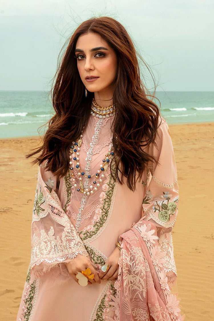 Picture of Saira Shakira by Crimson - Winds of Eden Rose Saira Shakira Luxury Lawn Collection - Available at Raja Sahib