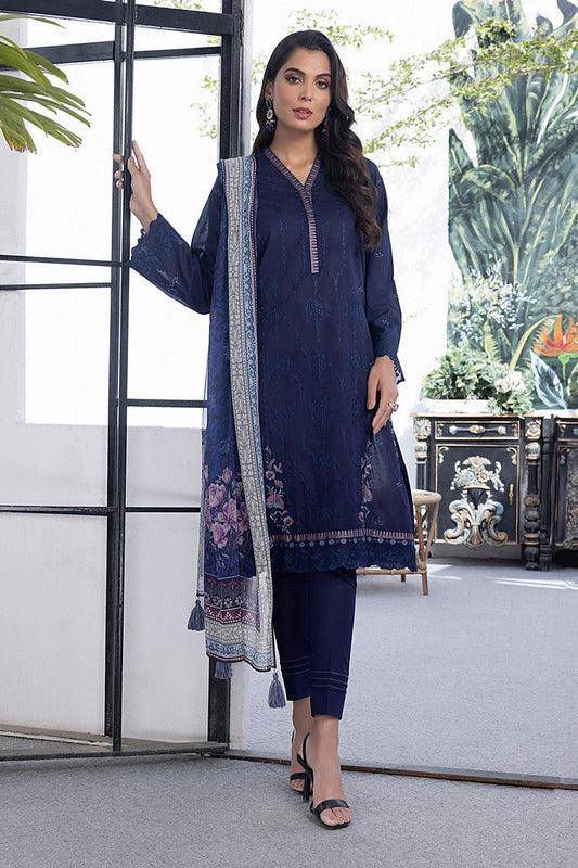 Picture of Lakhany - LG IZ 0122 Spring Embroidered Lawn Collection Vol 2 - Available at Raja Sahib