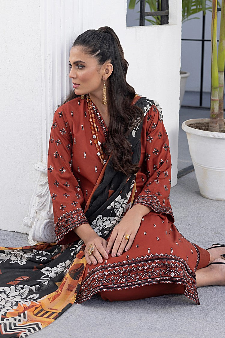 Picture of Lakhany - LG SR 0179 Spring Embroidered Lawn Collection Vol 2 - Available at Raja Sahib