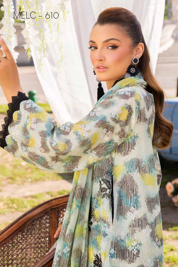 Picture of <!--pm-->Muscari - MELC 610 Luxury Embroidered Lawn Collection Vol 2 - Available at Raja Sahib