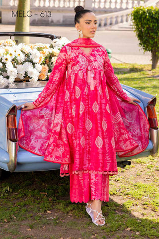 Picture of Muscari - MELC 613 Luxury Embroidered Lawn Collection Vol 2 - Available at Raja Sahib