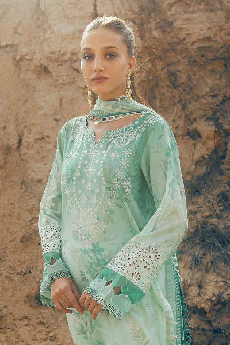 Picture of Nureh - NSG 158 Gardenia Embroidered Chikankari Lawn Collection Vol 2 - Available at Raja Sahib