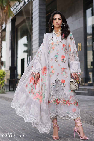 CRB4 11 Rang e Bahaar Embroidered Lawn Collection Vol 2