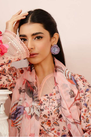 Picture of Afrozeh - Calen AL 24 V3 02 Malina Embroidered Lawn Collection Vol 3 - Available at Raja Sahib