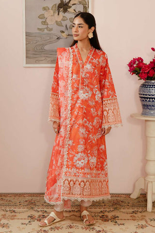 Picture of Afrozeh - Azlin AL 24 V3 05 Malina Embroidered Lawn Collection Vol 3 - Available at Raja Sahib