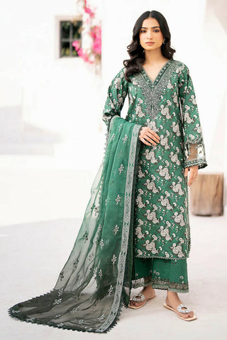 Picture of Xenia - 11 Taamasi Hara Summer Soiree Embroidered Lawn Collection Vol 2 - Available at Raja Sahib