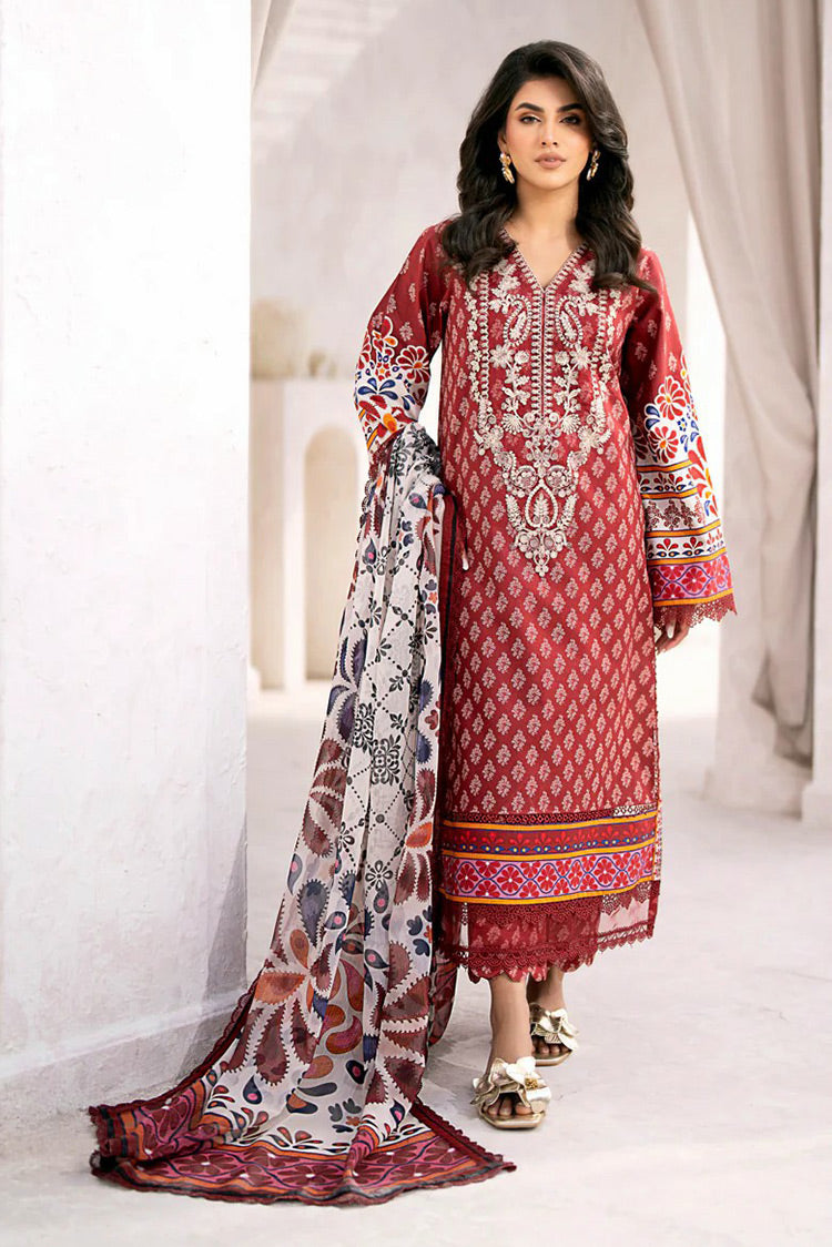 Picture of Xenia - 12 Tropez Summer Soiree Embroidered Lawn Collection Vol 2 - Available at Raja Sahib