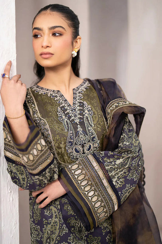 Picture of Xenia - 02 Chakir Summer Soiree Embroidered Lawn Collection Vol 2 - Available at Raja Sahib