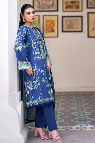 Picture of Xenia - 06 Montauk Summer Soiree Embroidered Lawn Collection Vol 2 - Available at Raja Sahib