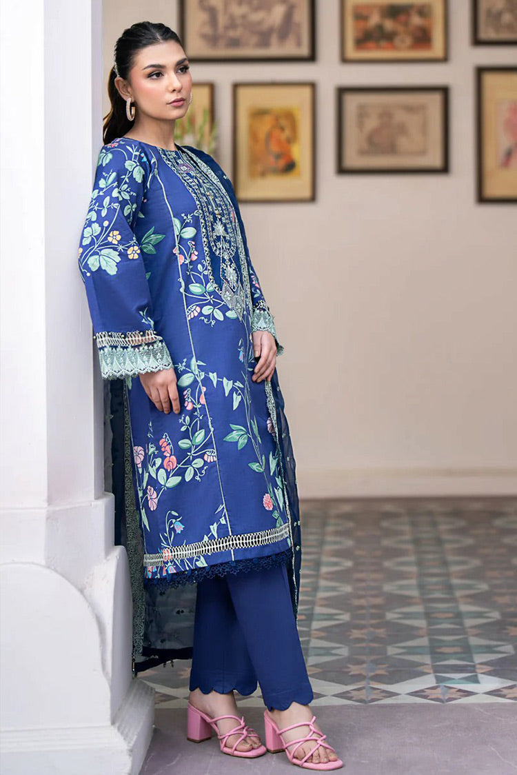 Picture of <!--ph-->Xenia - 06 Montauk Summer Soiree Embroidered Lawn Collection Vol 2 - Available at Raja Sahib