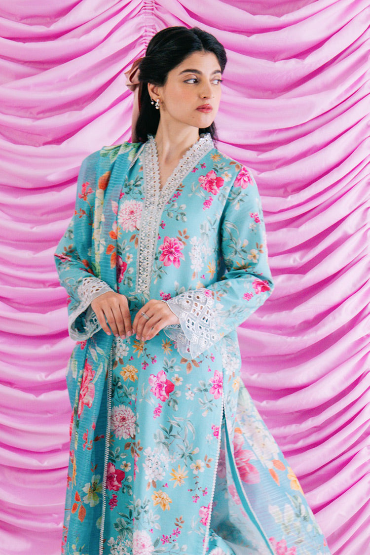 Picture of Ayzel - Cali AZL-24-V3-10 Rinesa Embroidered Lawn Collection - Available at Raja Sahib