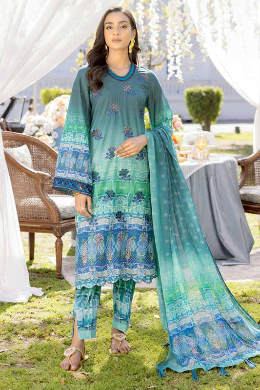 Picture of Muscari - MELC 724 Luxury Embroidered Collection - Available at Raja Sahib