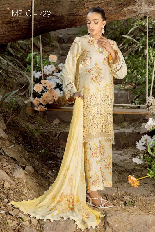 Picture of Muscari - MELC 729 Luxury Embroidered Collection - Available at Raja Sahib