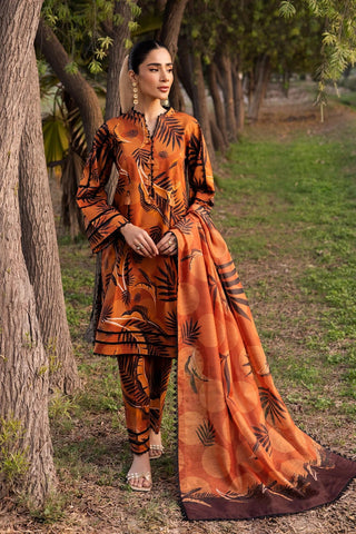 Picture of Alizeh - 03 MARIGOLD Sheen Prints Vol 2 - Available at Raja Sahib